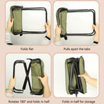 Folding Chair Backpack Waterproof Lightweight 2-In-1 Design