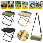 Folding Chair Backpack Waterproof Seat & Ultralight Steel Frame