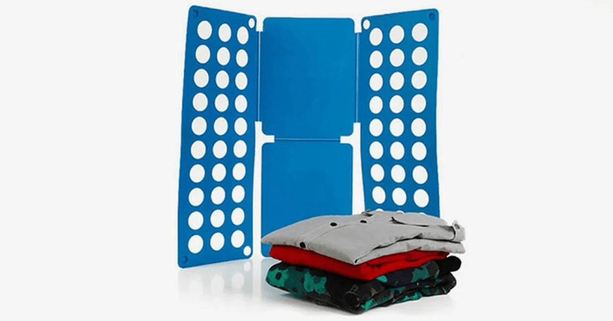 Folding Clothes Organizer Quick-Fold Space-Saving Polypropylene