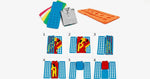 Folding Clothes Organizer Quick-Fold Space-Saving Polypropylene
