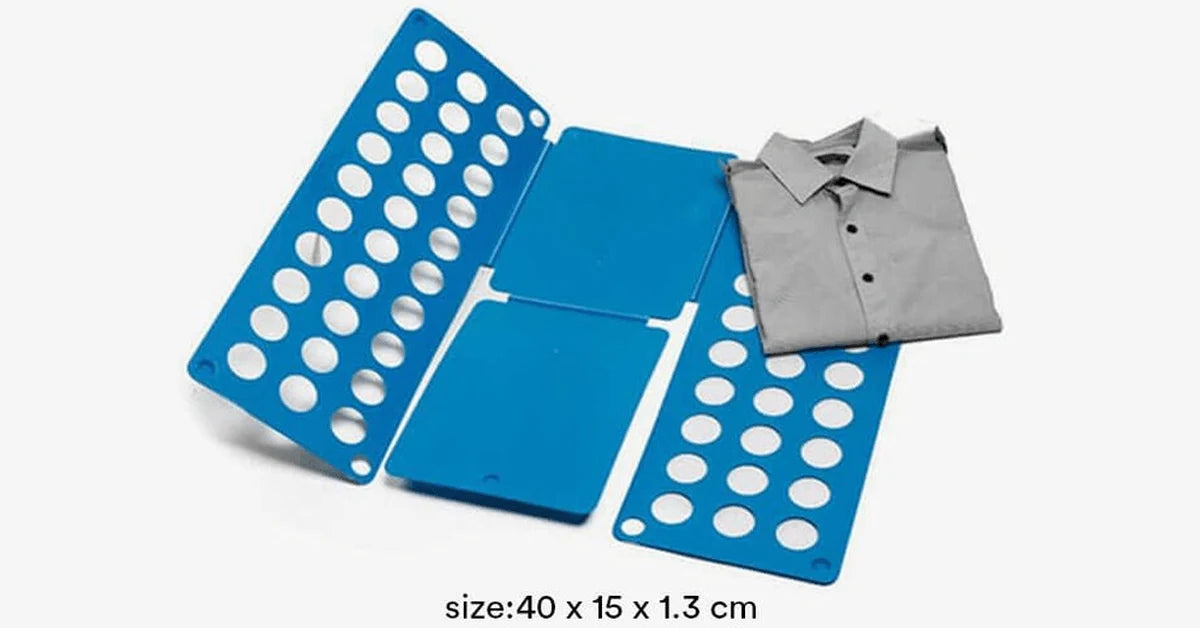 Folding Clothes Organizer Quick-Fold Space-Saving Polypropylene