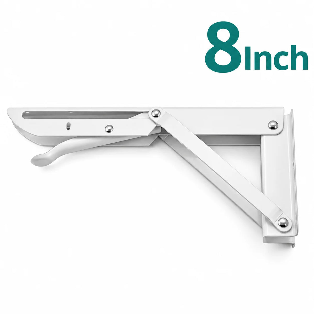 Folding Shelf Brackets Stainless Steel Set of 2