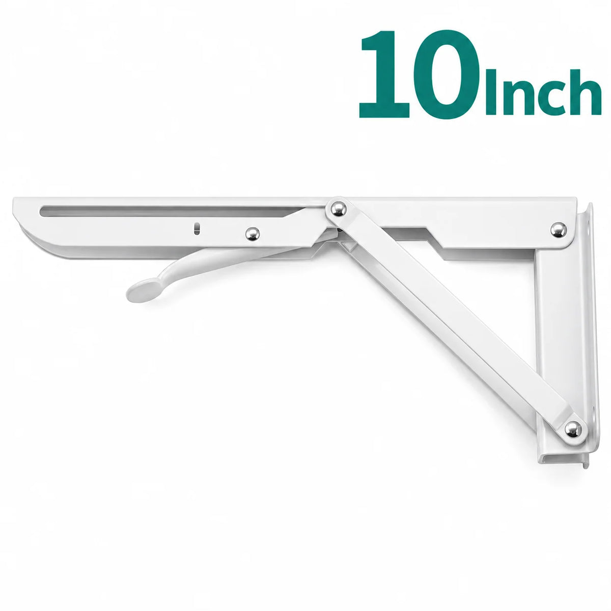 Folding Shelf Brackets Stainless Steel Set of 2