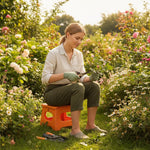 Folding Step Stool 300 lb Capacity with Carry Handle