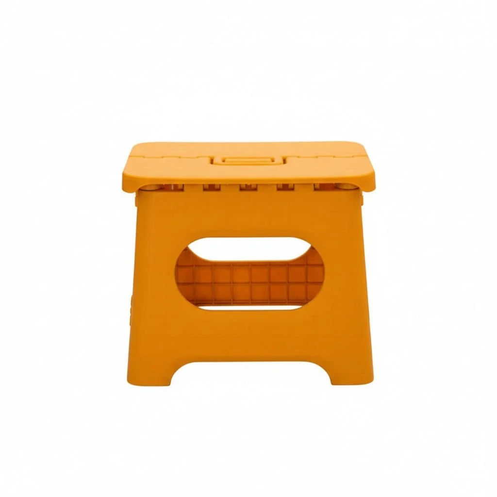 Folding Step Stool Non-Slip Surface Reinforced Base Carry Handle