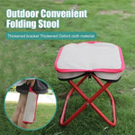 Folding Stool Ultralight & Compact Stainless Steel Frame