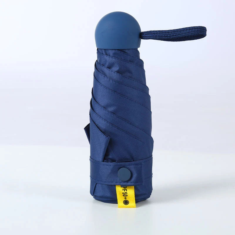 Folding Umbrella Compact UPF 50+ Wind-Resistant