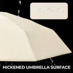 Folding Umbrella Compact UPF 50+ Wind-Resistant