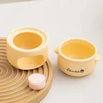 Fondue Pot Ceramic Candle-Heated