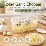 Food Chopper Stainless Steel Blades Easy Clean