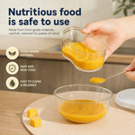 Food Chopper Stainless Steel Blades Easy Clean