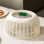 Food Cover With Draining Basket Breathable Insect Protection
