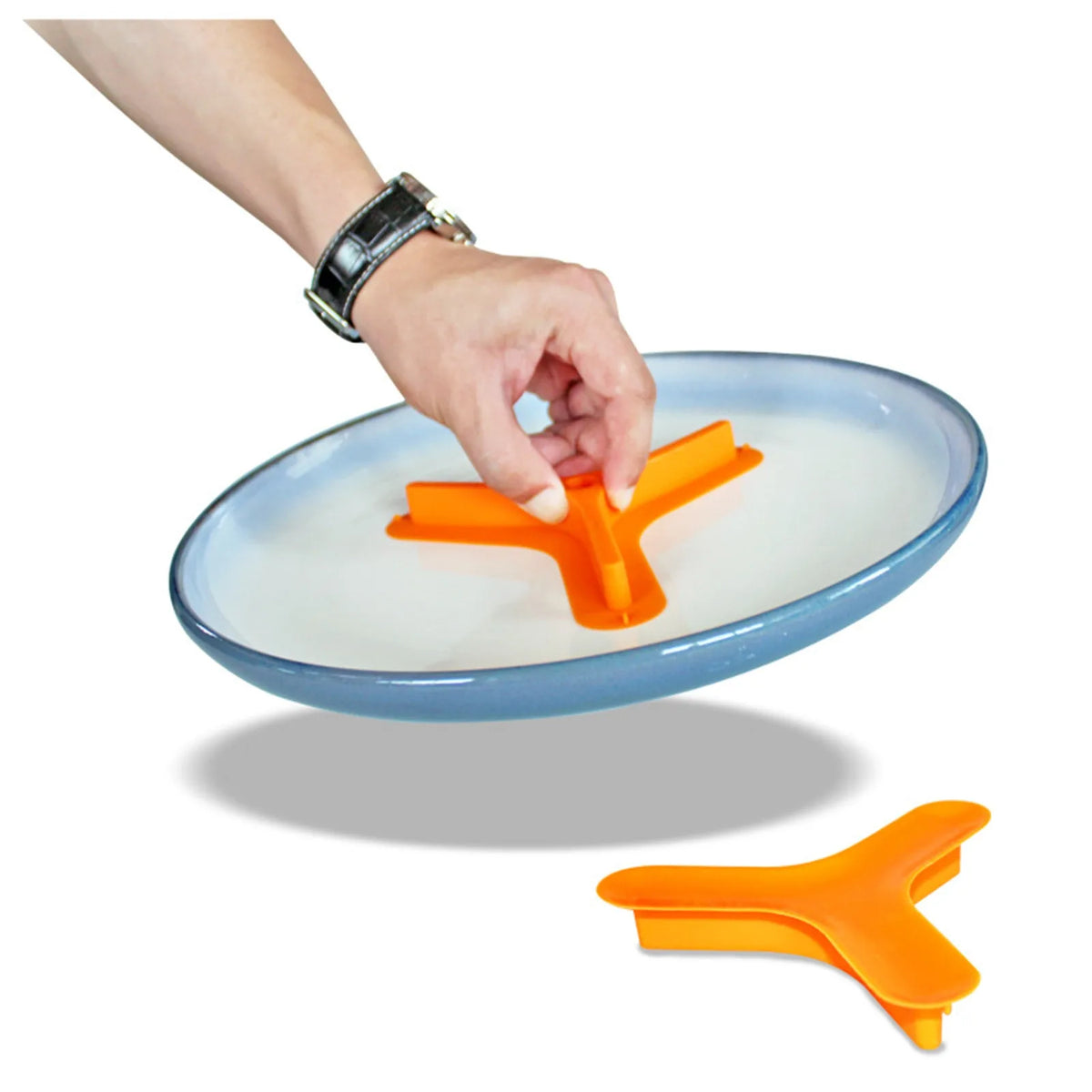 Food Separator Food-Grade Silicone 3-Compartment