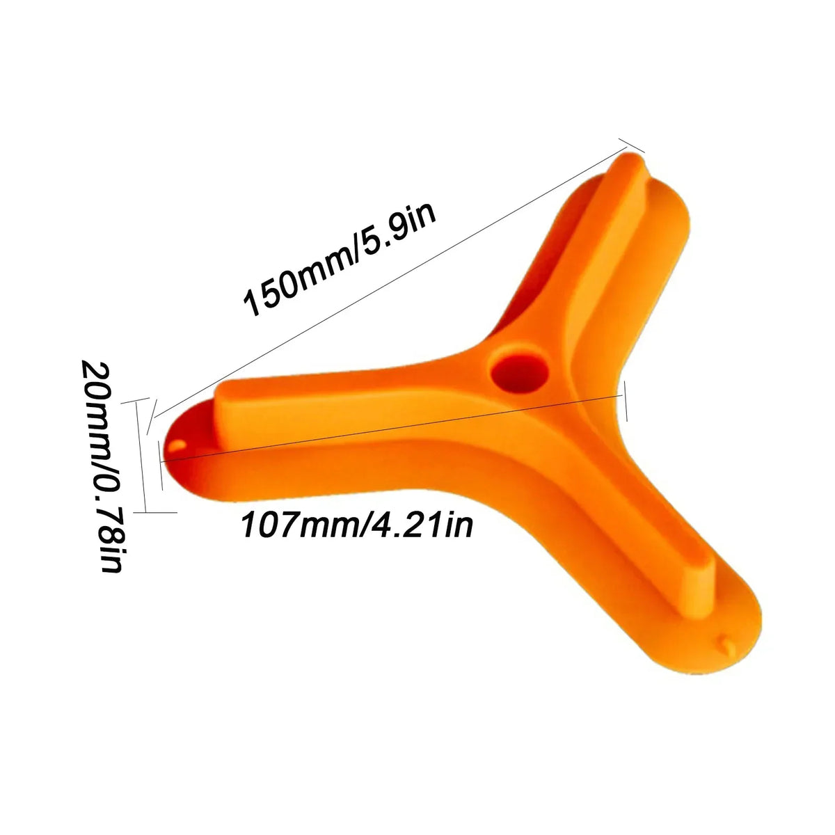Food Separator Food-Grade Silicone 3-Compartment