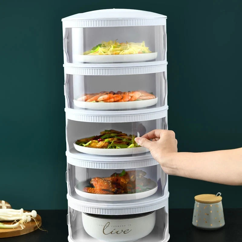 Food Storage Container Stackable Clear ABS