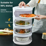 Food Storage Container Stackable Clear ABS