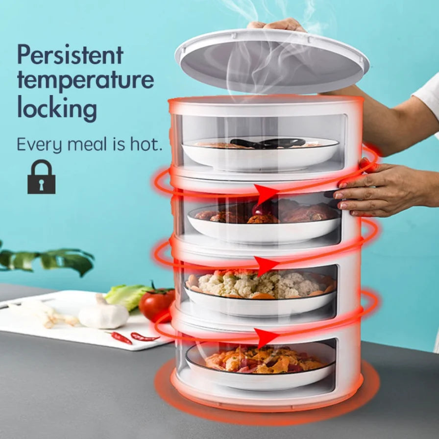 Food Storage Container Stackable With Dustproof Lid