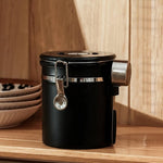Food Storage Container Stainless Steel Airtight Freshness Seal Spoon Included