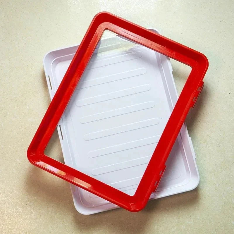 Food Storage Tray Vacuum-Seal Lid Leakproof BPA-Free