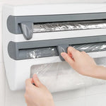 Food Wrap & Paper Towel Dispenser Adjustable Multi-Level