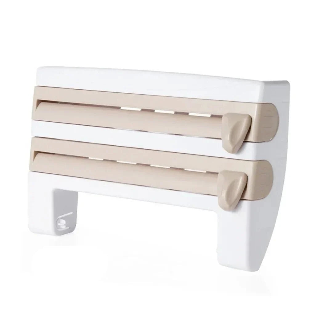 Food Wrap & Paper Towel Dispenser Adjustable Multi-Level