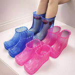 Foot Bath Enclosed Design Textured Massage Nubs Water-Saving