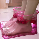Foot Bath Enclosed Design Textured Massage Nubs Water-Saving