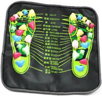 Foot Massage Mat Reflexology Stones Foldable & Portable