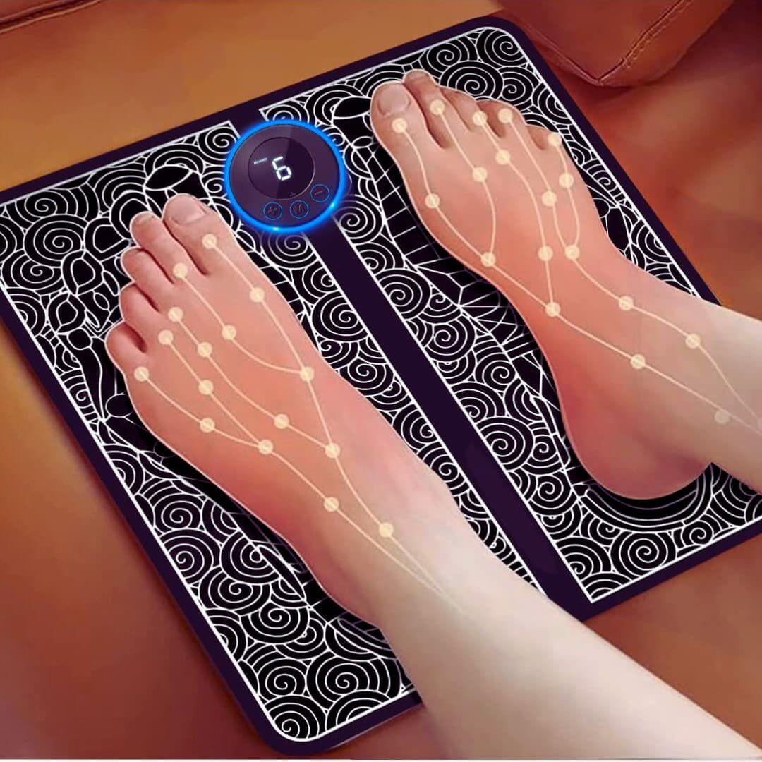 Foot Massager NMES Therapy Cordless Rechargeable