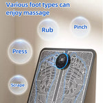 Foot Massager NMES Therapy Cordless Rechargeable