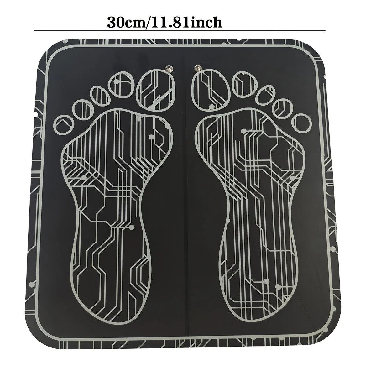 Foot Massager Pad Foldable Rechargeable EMS & TENS