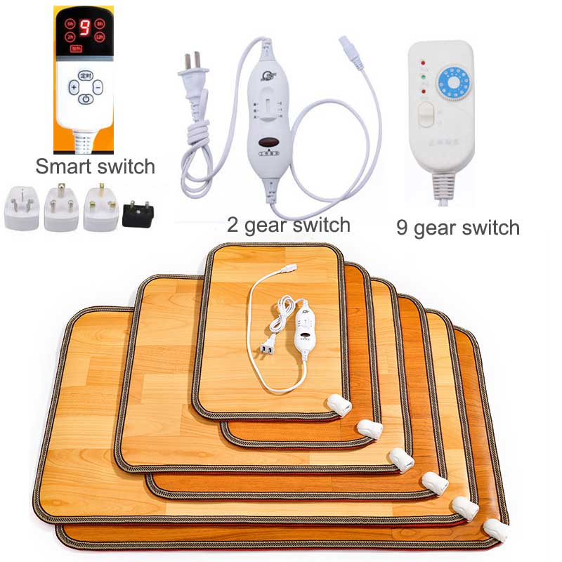 Foot Warmer Mat Carbon Crystal Heating Waterproof Surface