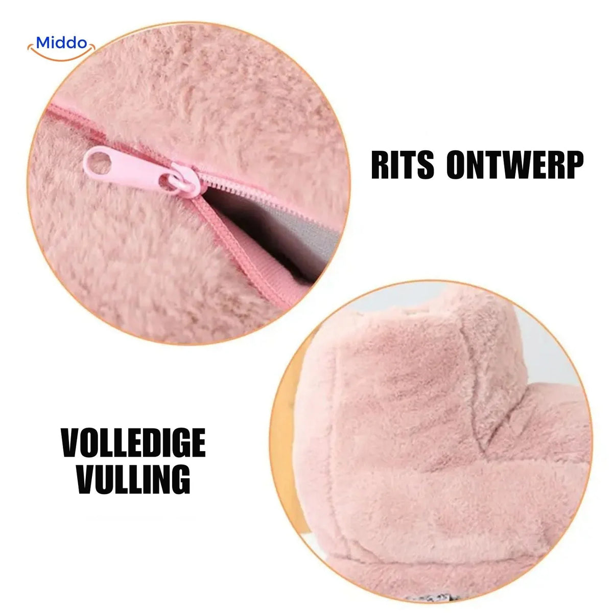 Foot Warmer USB-Powered Faux Fur Non-Slip Base