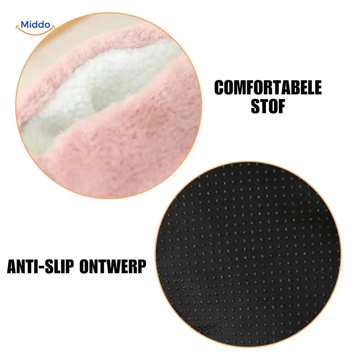 Foot Warmer USB-Powered Faux Fur Non-Slip Base