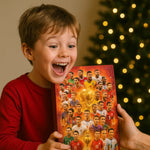 Football Advent Calendar 24 Miniature Figures for Christmas Countdown