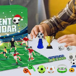 Football Advent Calendar Miniature Stadium Building Set 24 Pieces