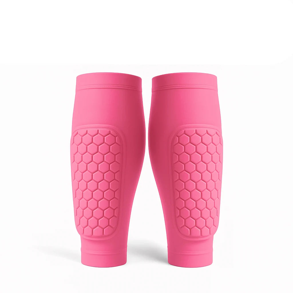 Football Shin Guards EVA Honeycomb Shock-Absorbing Breathable & Quick-Drying