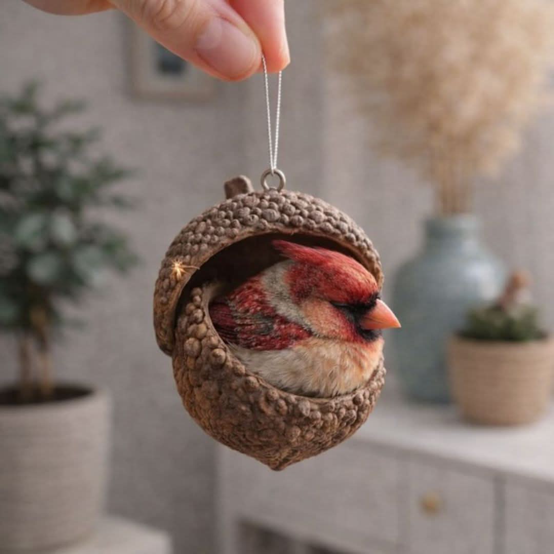 Forest Animal Figurine Sleeping Design Indoor & Outdoor Decor
