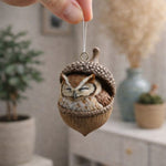 Forest Animal Figurine Sleeping Design Indoor & Outdoor Decor