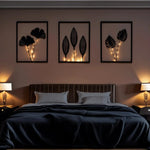 Frame Lamp Set Color-Changing LED Set of 3