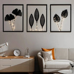 Frame Lamp Set Color-Changing LED Set of 3