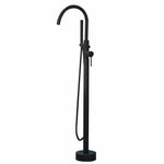 Freestanding Bathtub Faucet Floor-Mounted Copper Alloy Rust-Resistant
