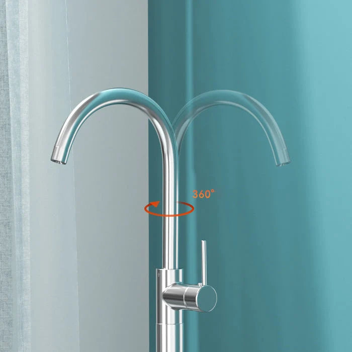 Freestanding Bathtub Faucet Floor-Mounted Copper Alloy Rust-Resistant