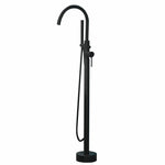 Freestanding Bathtub Faucet Floor-Mounted Copper Alloy Rust-Resistant