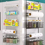 Fridge Organizer Multi-Layer Rust-Proof No-Drill