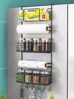 Fridge Organizer Multi-Layer Rust-Proof No-Drill