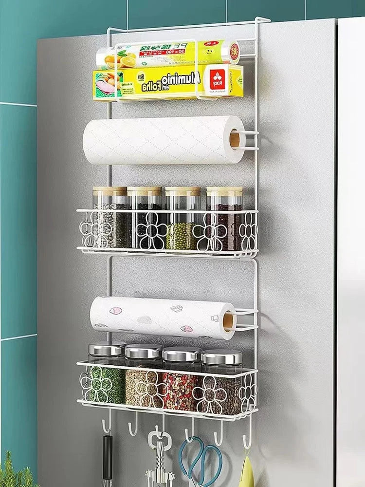 Fridge Organizer Multi-Layer Rust-Proof No-Drill