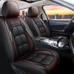 Front Seat Covers PU Leather Universal Fit Set of 2