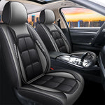 Front Seat Covers PU Leather Universal Fit Set of 2