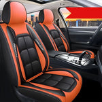 Front Seat Covers PU Leather Universal Fit Set of 2
